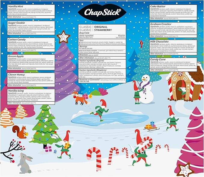 ChapStick 12 Days of Holiday Advent