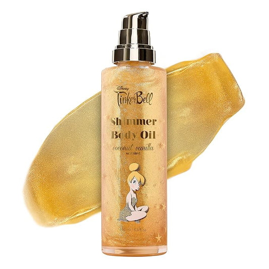 Belle Maison Disney Skin Care with Coconut Vanilla - Luxurious Skin Care Infused with Coconut Oil, 190ML/6.4 FL OZ, Body Oil