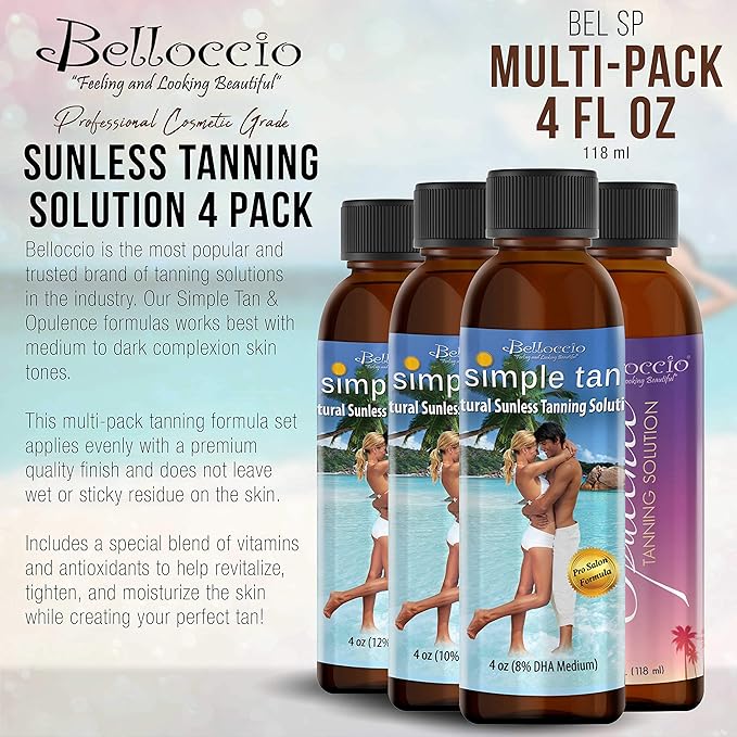 Belloccio Sunless Tanning Solution Variety