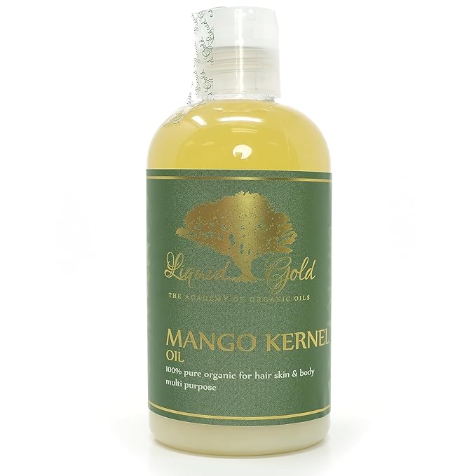 8 oz - Premium Mango Kernel Oil - 100% Pure Cold Pressed Natural Organic