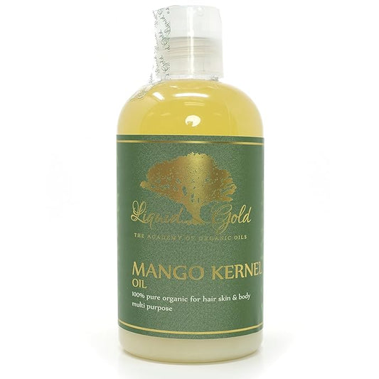 8 oz - Premium Mango Kernel Oil - 100% Pure Cold Pressed Natural Organic