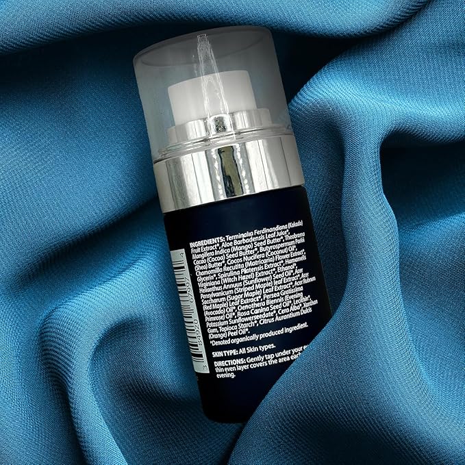 PUREANCE Organic Eye Cream for Dark Circles and Puffiness for Menopausal Skin I Anti Aging Eye Cream for Women with Kakadu Plum I Reduces Dark Circles and Under Eye Bags 0.5 Fl Oz