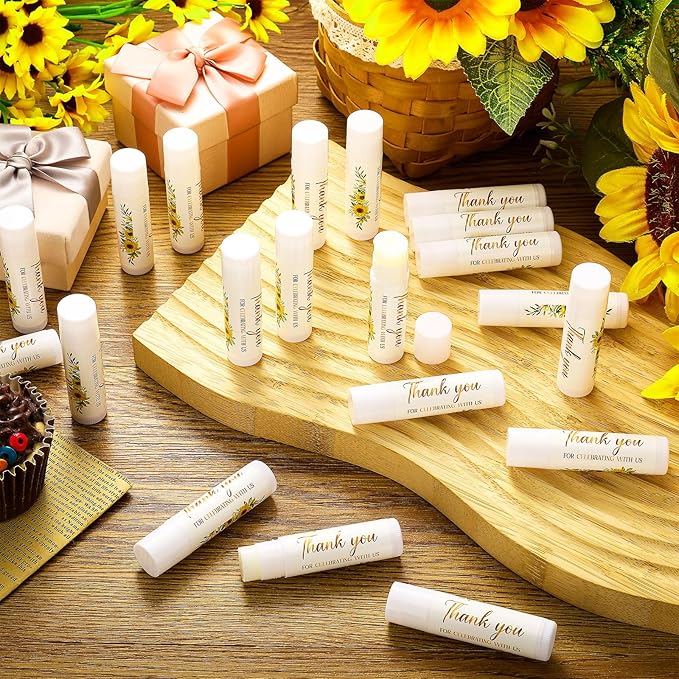 Dunzy 50 Pcs Thank You Gift (Sunflower)