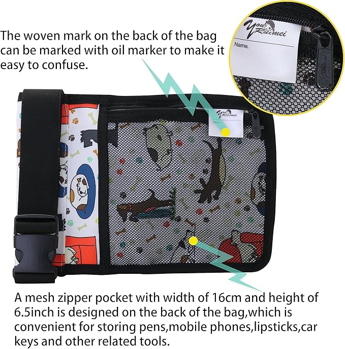 Massage Bottle Bag Massage Oil Bag Massage Therapist Holster Massage Lotion Holster Massage Oil Holster (YR-2KD-XiaoGou）