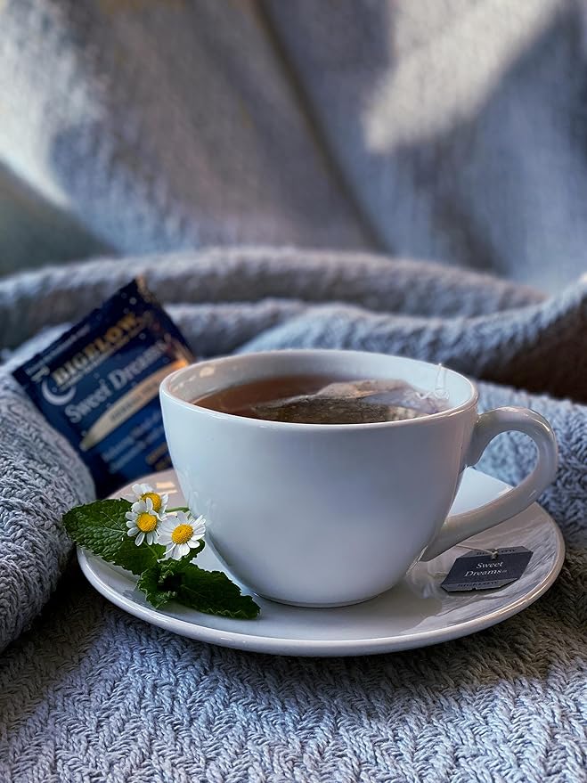 Bigelow Tea Sweet Dreams Herbal Tea, Caffeine Free Tea with Chamomile and Mint Herbs, 20 Count Box (Pack of 6), 120 Total Tea Bags