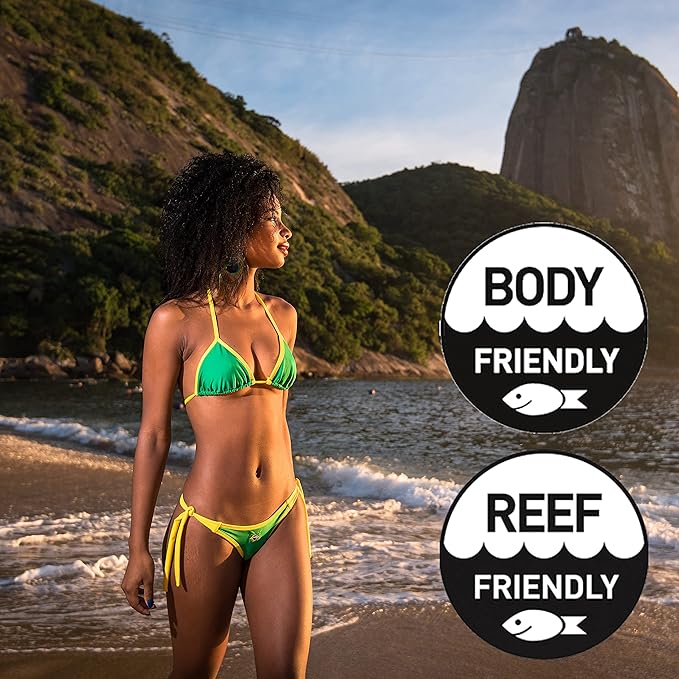 All Good Sport Face & Body Sunscreen - UVA/UVB Broad Spectrum, Water Resistant, Coral Reef Friendly - (2) SPF 50 Butter Sticks & (2) SPF 30 Lotions