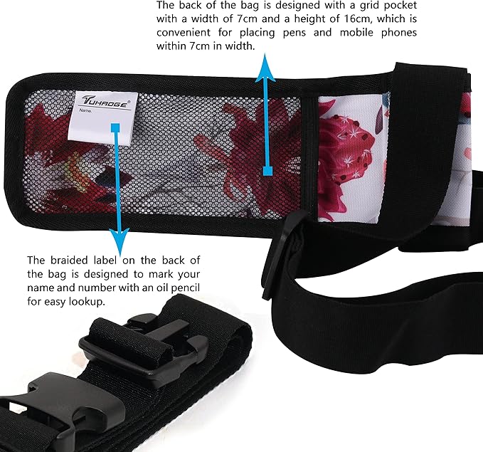 Massage Oil and Lotion Bottle Holster Bag for Therapists (Hua, 1 Bottle)