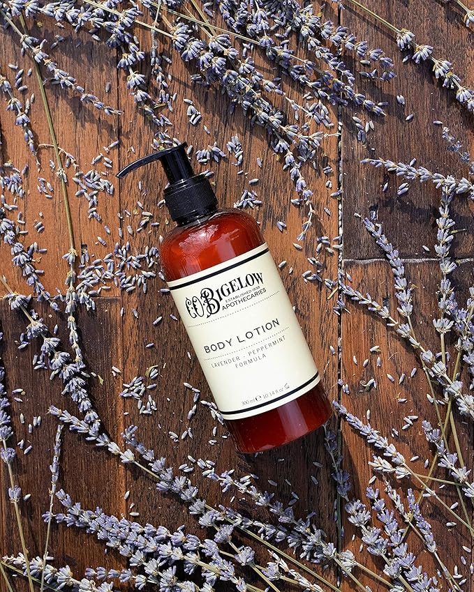 C.O. Bigelow Lavender Peppermint Body Lotion, Nourishing & Soothing, Luxury Skin Moisturizer for Women & Men, 10.4 Fl Oz