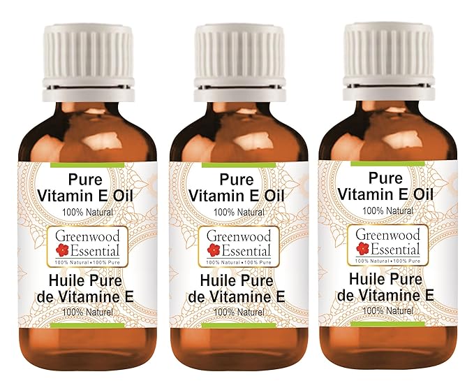 Pure Vitamin E oil Natural Therapeutic Grade (pack of Three) 100ml X 3 (10 oz)