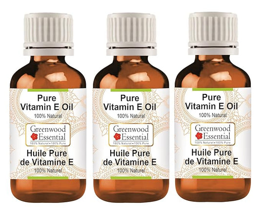 Pure Vitamin E oil Natural Therapeutic Grade (pack of Three) 100ml X 3 (10 oz)